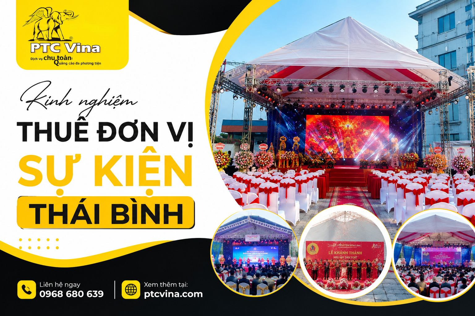 Kinh nghiệm thuê đơn vị sự kiện Thái Bình: 5 Bí quyết đắt giá tránh bể show 2026