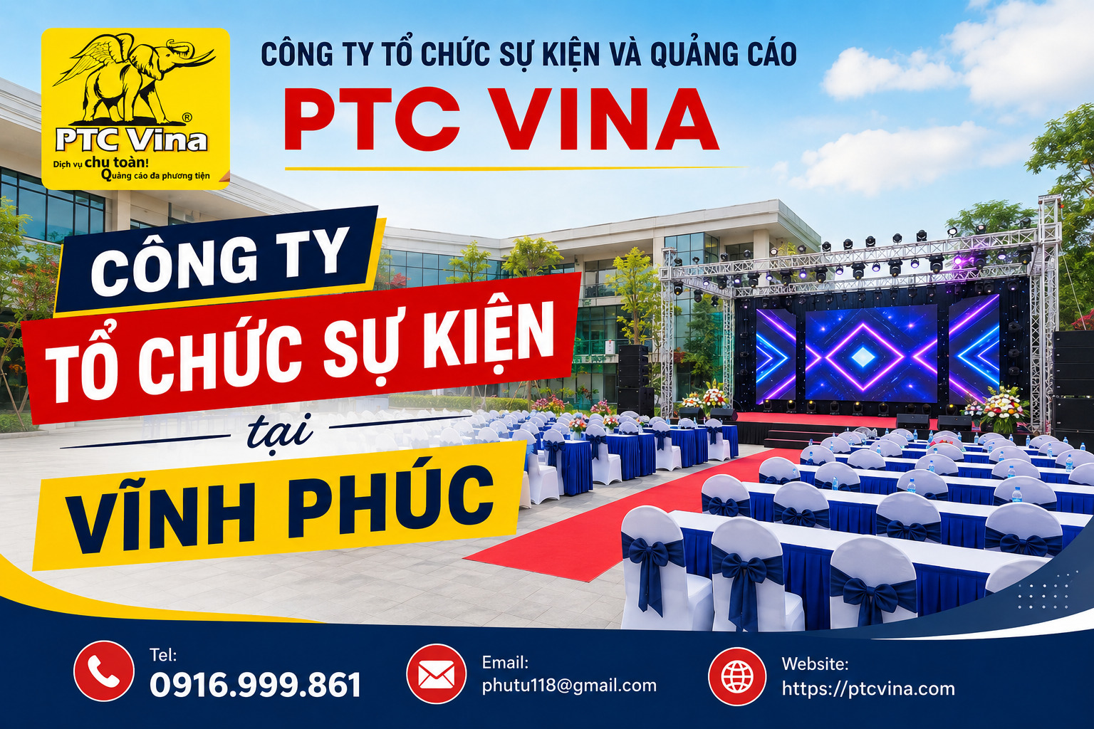 Công ty tổ chức sự kiện tại Vĩnh Phúc