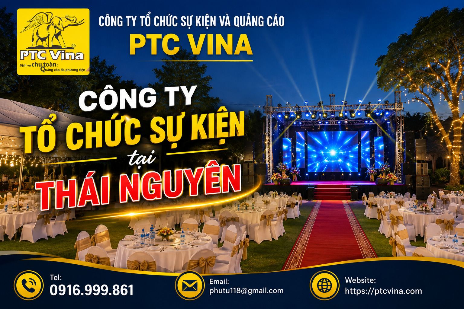 Công ty tổ chức sự kiện tại Thái Nguyên